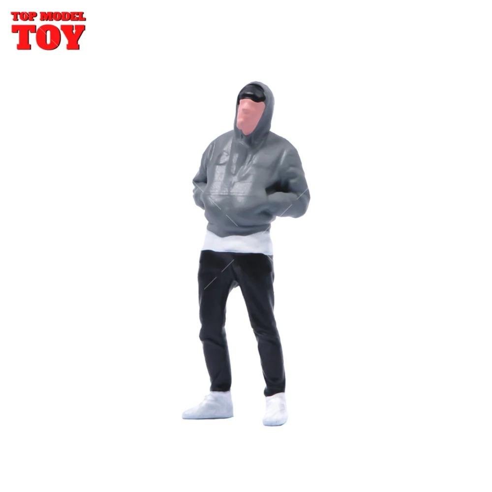 Раскрашенные миниатюры Масштаб 1/64 Красота Красивый Мальчик Полицейский Девушки Мужчина Женщина Сцена Фигурка Модель Для Автомобиля Транспортные Средства Украсить