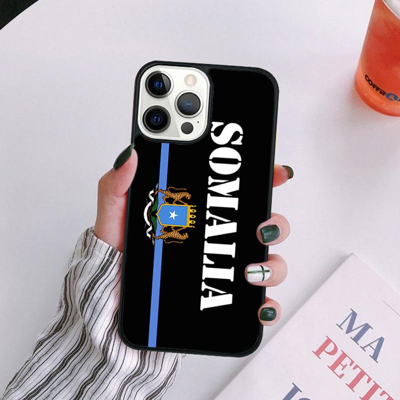 Чехол для телефона с флагом Сомали для iPhone 17 Air 16 15 14 13 12 11 Pro Max Plus Max Cover Shell coque