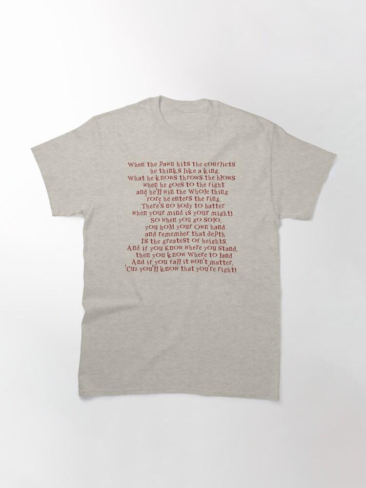 fiona apple when the pawn hits the conflict he thinks like a king fiona apple album Classic T-Shirt