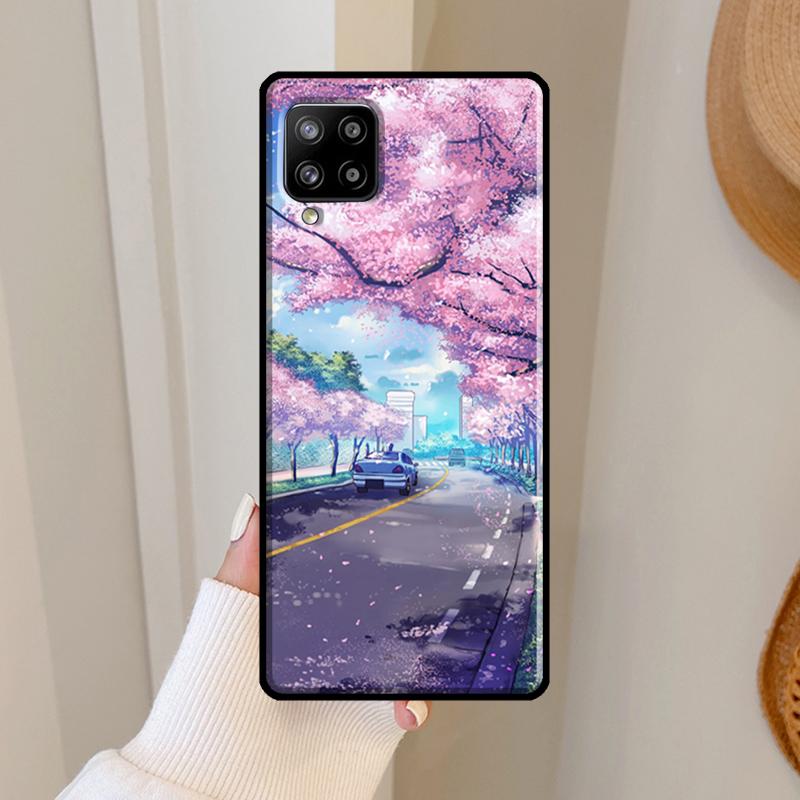 Чехол с аниме-пейзажем для Samsung Galaxy A56 A36 A06 A13 A32 A12 A22 A52 A35 A26 A16 A55 A15 A54 A34 A14 A53