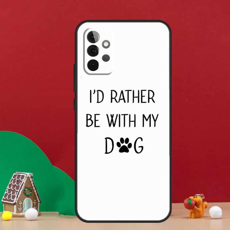 Animal Dog Paw Prints Case For Samsung Galaxy A17 A06 A16 A56 A36 A54 A34 A14 A52 A32 A13 A23 A33 A53 A15 A35 A55