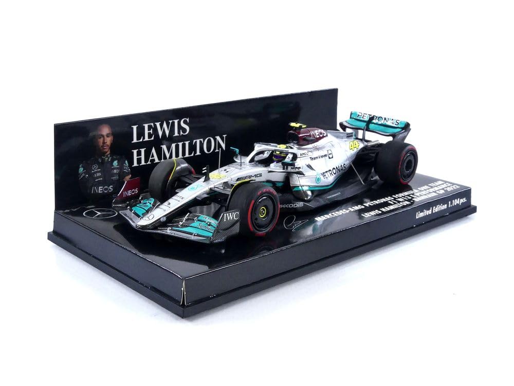Minichamps Petronas W13 Hamilton Bahrain GP 2022 Finished Product 1/43 M-AMG