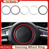 Car Steering Wheel Center Logo Circle Ring Cover Sticker for Mazda 3 6 CX3 CX-3 CX-5 CX5 CX8 CX 9 Axela 2017 2018