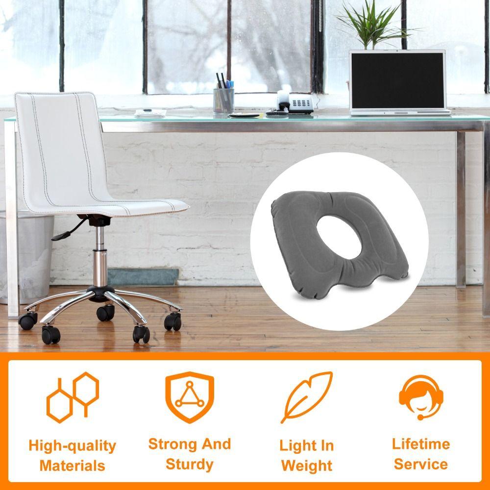 Регулируемая герметичная надувная подушка-пончик, надувная подушка-пончик, комфортная подушка для автомобиля, офисное кресло