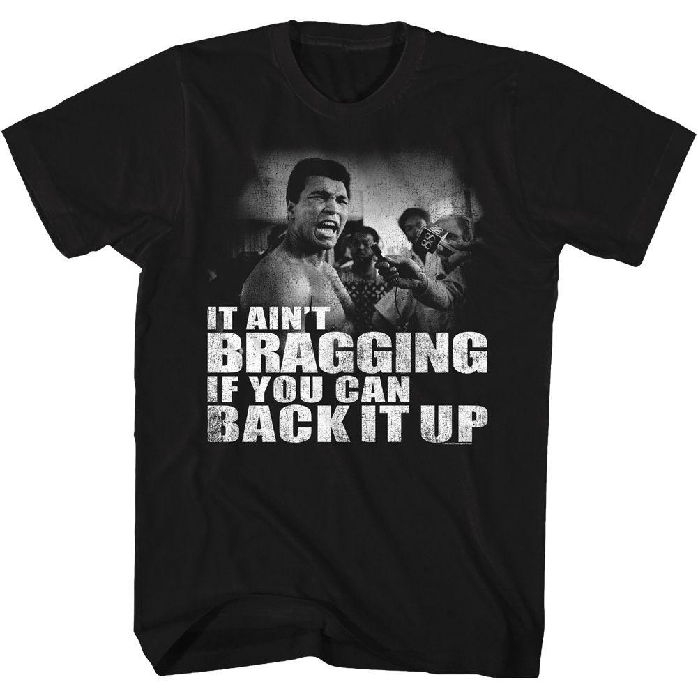 Muhammad Ali Distressed Back It Up T-Shirt