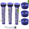 Filter For Dyson,Replacement Filter For Dyson V8 V7 Vacuum Cleaner Animal Absolute Motorhead,3 Pre-Filter & 3 HEAP Post-Filters,Replace Parts