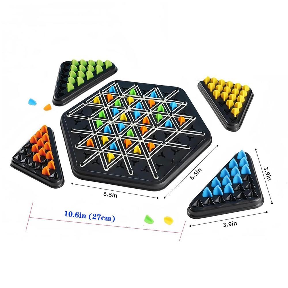 Игра в шахматы «Цепочка-треугольник» Геометрические шахматы Настольная игра Веселая семейная вечеринка Игра в «Триггер» Игра в резинку Интерактивные игры для родителей и детей