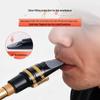Tenor Alto Silicone Saxophone/Clarinet Mouthpiece Tooth Pad (Black)