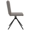 Dining Chairs 2 pcs Taupe Fabric