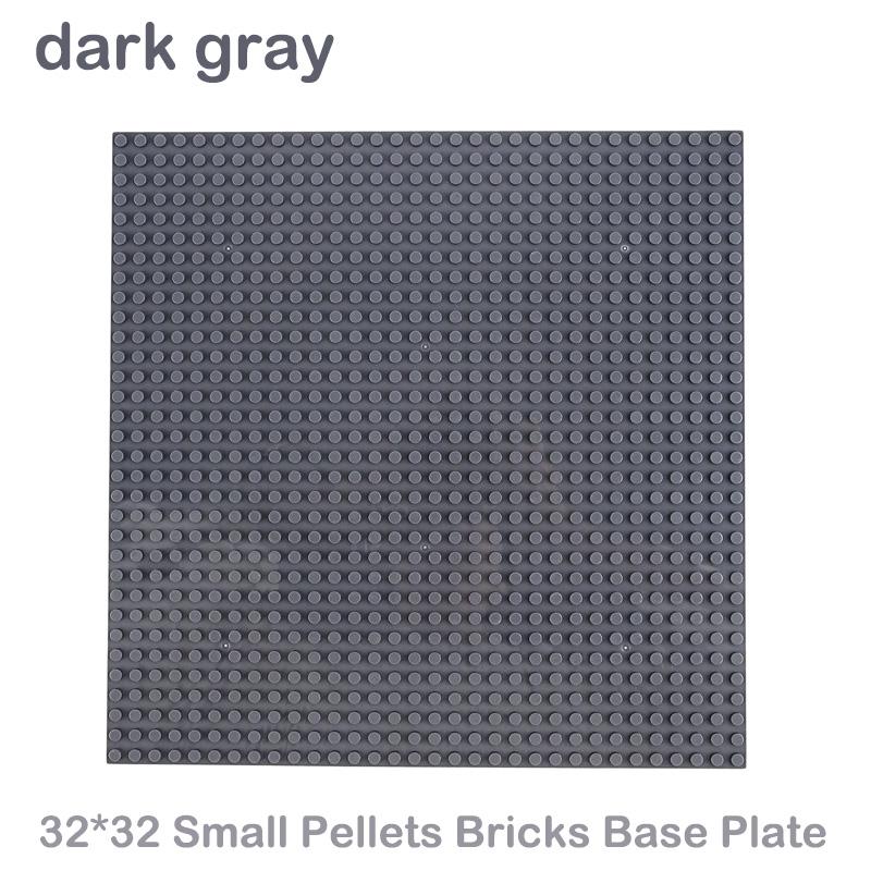 1PCS/4pcs Color 32x32 Base Plates Blocks Small Particle Size Dots DIY Toy Bricks Parts Baseplates Assembly Plate Blocks For Kids