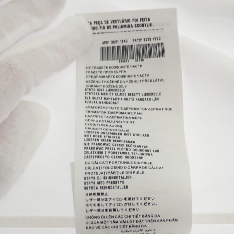 PRADA  P415FS2121YY2 38 Long sleeve shirt white/black cotton Women