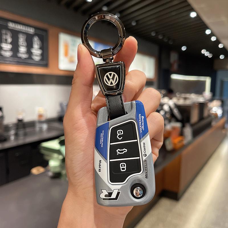 Чехол-брелок для ключа автомобиля в стиле VOLKSWAGEN VW Для VW Volkseagen Passat B8 Magotan Для Skoda Superb A7 Kodiaq Seat