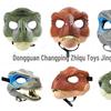 Movable-Mouth Cute Tyrannosaurus Dinosaur Mask for Halloween & Christmas