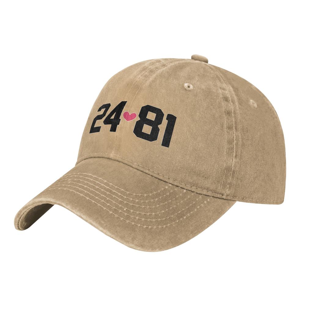 Retro Heated Rivalry 24 81 Baseball Cap Men Women Distressed Denim Sun Cap Outdoor Activities Adjustable Fit Caps Hat