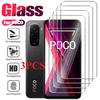 3 шт. Закаленное стекло для POCO X7 X6 X5 Pro X4 X3 GT Защитное стекло для Xiaomi POCO M7 Plus M5 M4 M3 M6 Pro 4G 5G Стекло