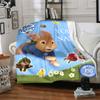Customizable Peter Rabbit1 Throw Blanket – Personalized Name, All-Season Cozy Snug Blanket, Machine Washable, Personalized Blanket
