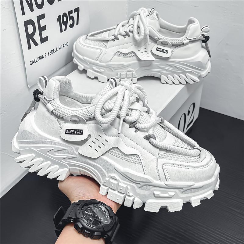 Новые модные мужские туфли Four Seasons Low Top, удобные дышащие повседневные кроссовки