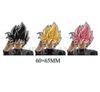 1 шт. Аниме Наруто Dragon Ball Z Гоку Веджета Магические Движущиеся Маленькие Наклейки Водонепроницаемые Наклейки Для Телефона Стакана Ноутбука и т.д. Игрушечные Подарки