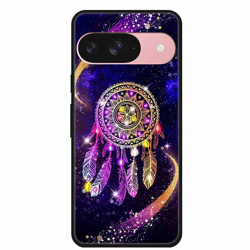 Case For Google Pixel 9 5G Case Painted Cat Soft Silicone TPU Lovely Cover For Google Pixel 9 Pro XL Cover for Pixel 9Pro Coque