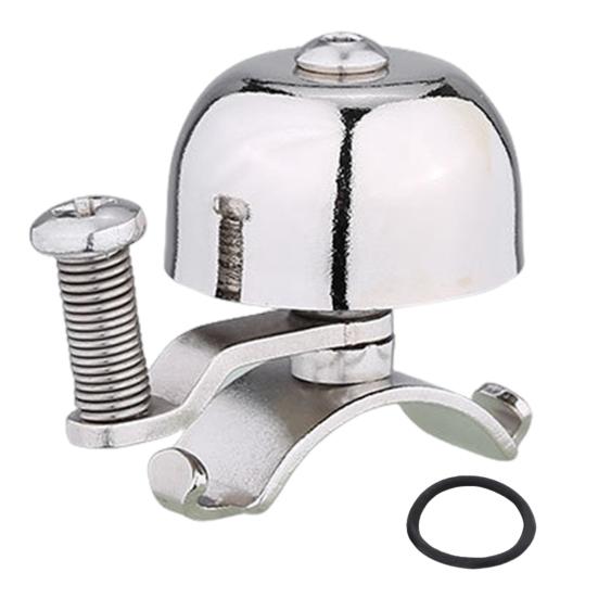 Велосипедный классический звонок с резиновым ремешком, легкий, громкий, универсальный, складной, для горного велосипеда, шоссейного, горного, на руль, для скутера