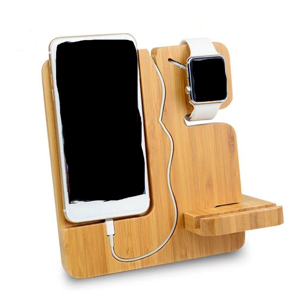 Durable Wooden Phone Holder Charming Wallet Stand 2024 Desktop Charging Stand Vestibule