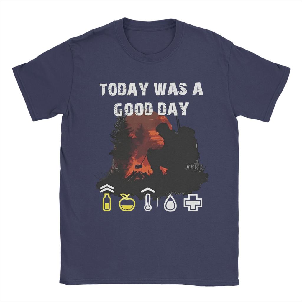 Men DayZ Today is A Good Day T Shirts Shotting Game Cotton Tops Hipster Short Sleeve O Neck Tee Shirt Birthday Gift T-Shirt
