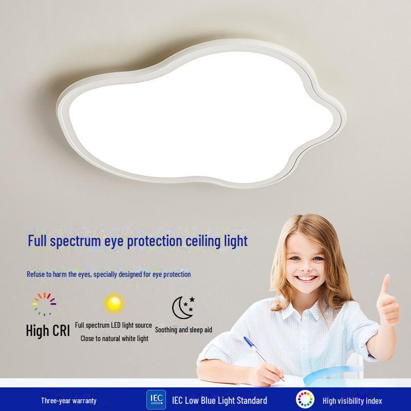 Современный потолочный светильник в кремовом стиле для гостиной, спальни или детской комнаты