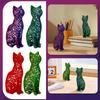 3D Printed Hollow Cat Statue Creative Decoration Gift Model
