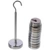 Premium Brass Slotted Weight Set Silver Lab Slotted Mass Set with Hanger & Case  General Science