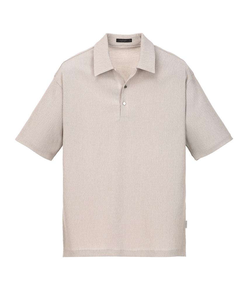 Jilseutyueoteunyuyogmaen Pleated Short Sleeve T-Shirt - Beige (Jnts6B502I2)