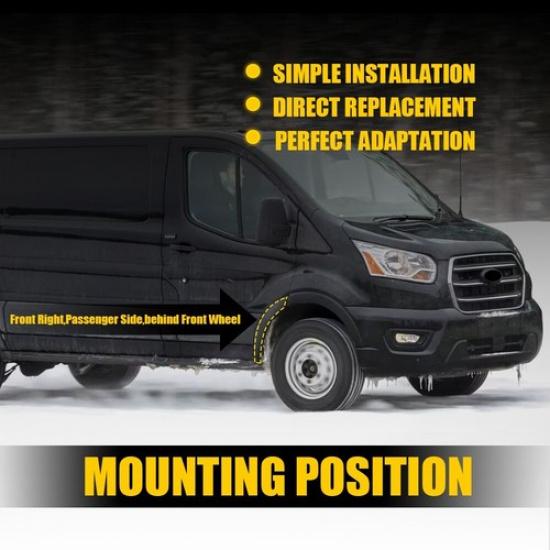 For Ford Transit 150 250 350 Right Front Passenger Door Fender Molding Trim EKK