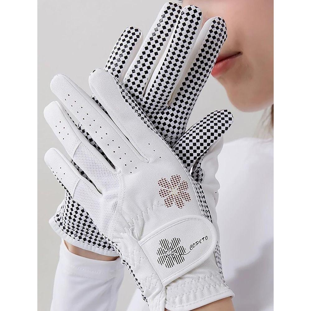 A Pair Enhanced Grip Women’s Golf Glove Breathable Golf Accessories Golf Gloves for All Weather