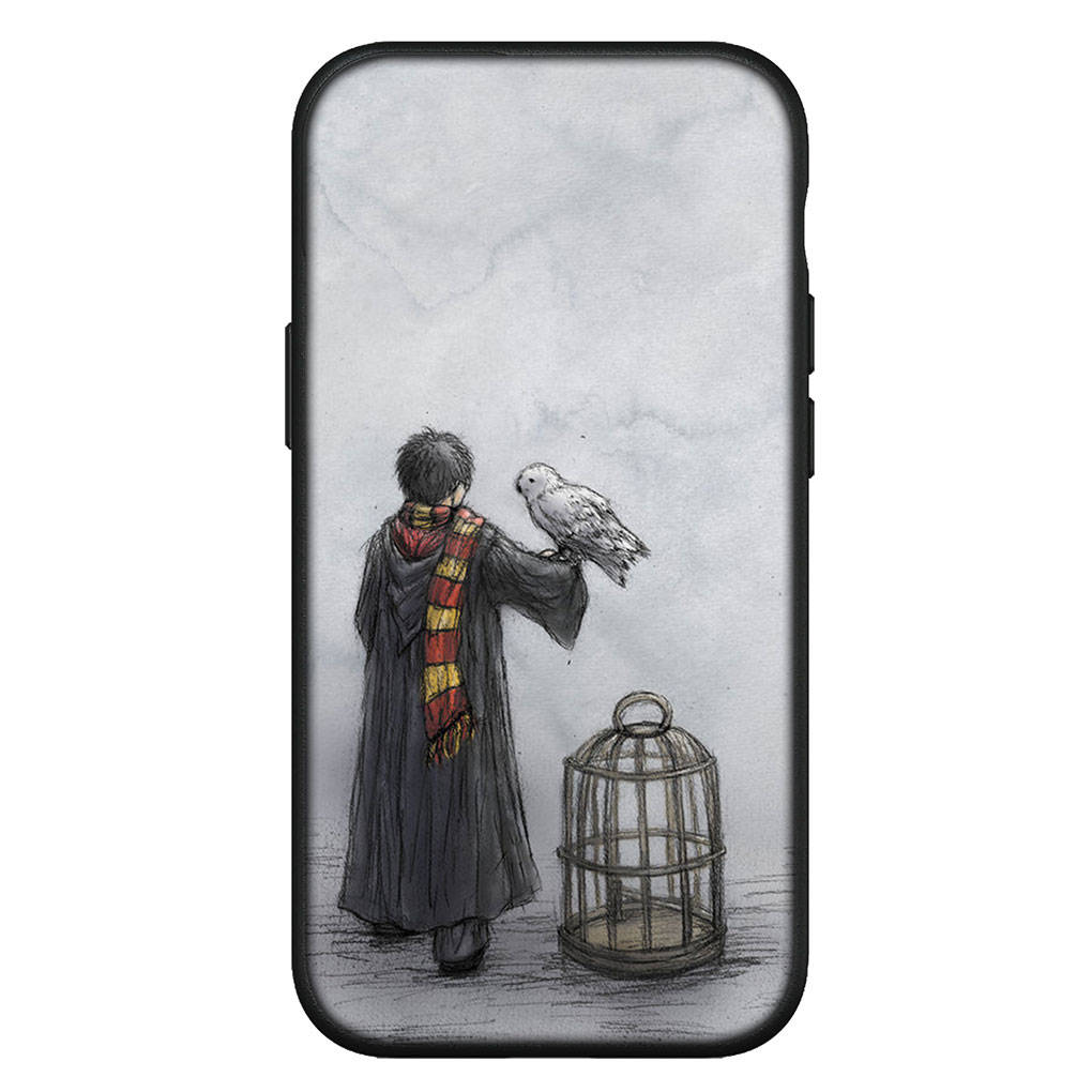 Для Samsung Galaxy S24 S23 iPhone 16 15 14 Xiaomi Redmi Note 13 12 11 10 8 Plus 9 Pro Max X XR A06Чехол для телефона Cool Art Ring Potters OPPO Huawei Cover