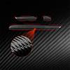 6Pcs Carbon Fiber Dashboard Panel Trim Cover Set Sticker For Chrysler 300 2011+