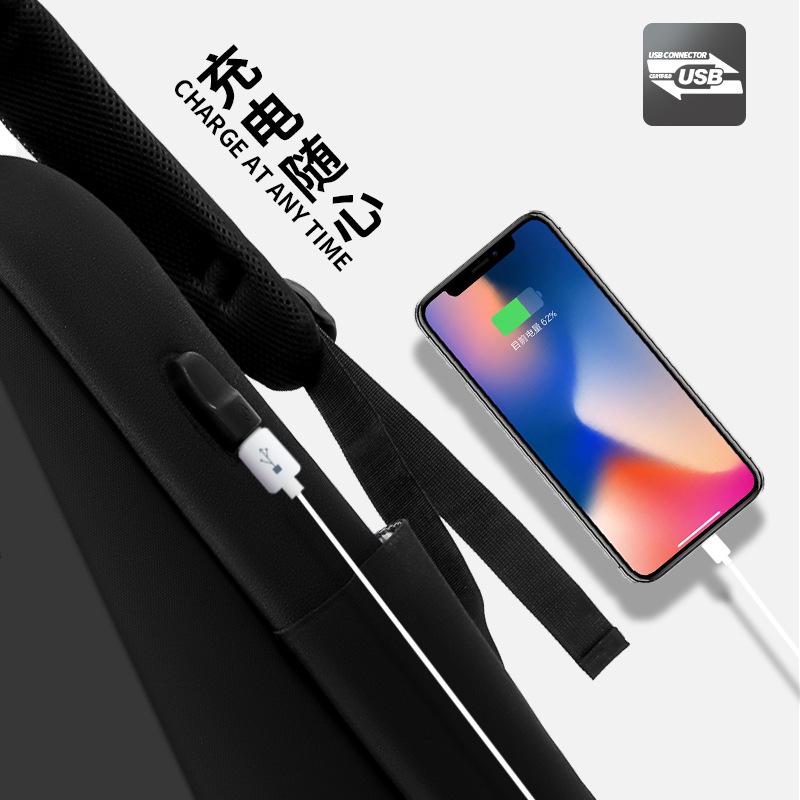 Многофункциональный дорожный рюкзак EVA Hard Shell с логотипом и возможностью подзарядки