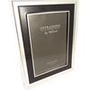 [L1509] - Black Chrome 'Design' Photo Frame (13x18 Cm)