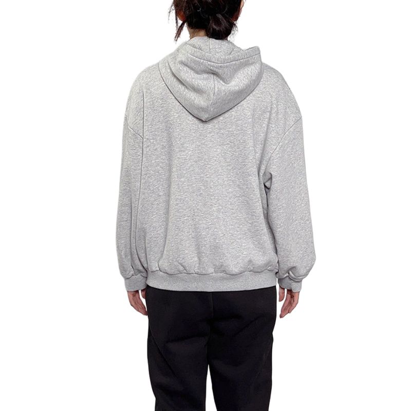 Puma Повседневная однотонная куртка с капюшоном на молнии с длинными рукавами и спущенной линией плеча Женские куртки 636312-04