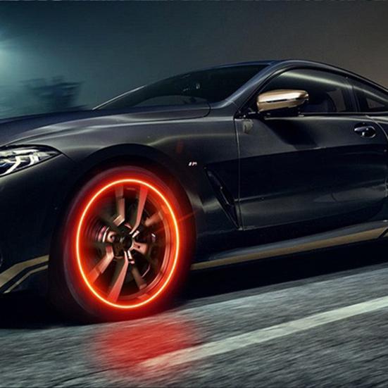 8шт светящиеся колпачки штока клапана автомобильный концентратор светодиодные фонари супер яркие водонепроницаемые с автоматическим включением/выключением