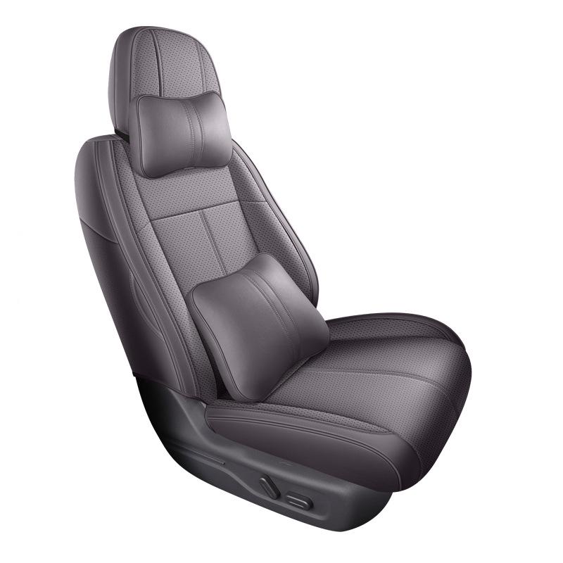 2025 Perforated Leather Seat Cushion for Leapmotor LAFA5: Vehicle-Specific, All-Season, Fully Enclosed