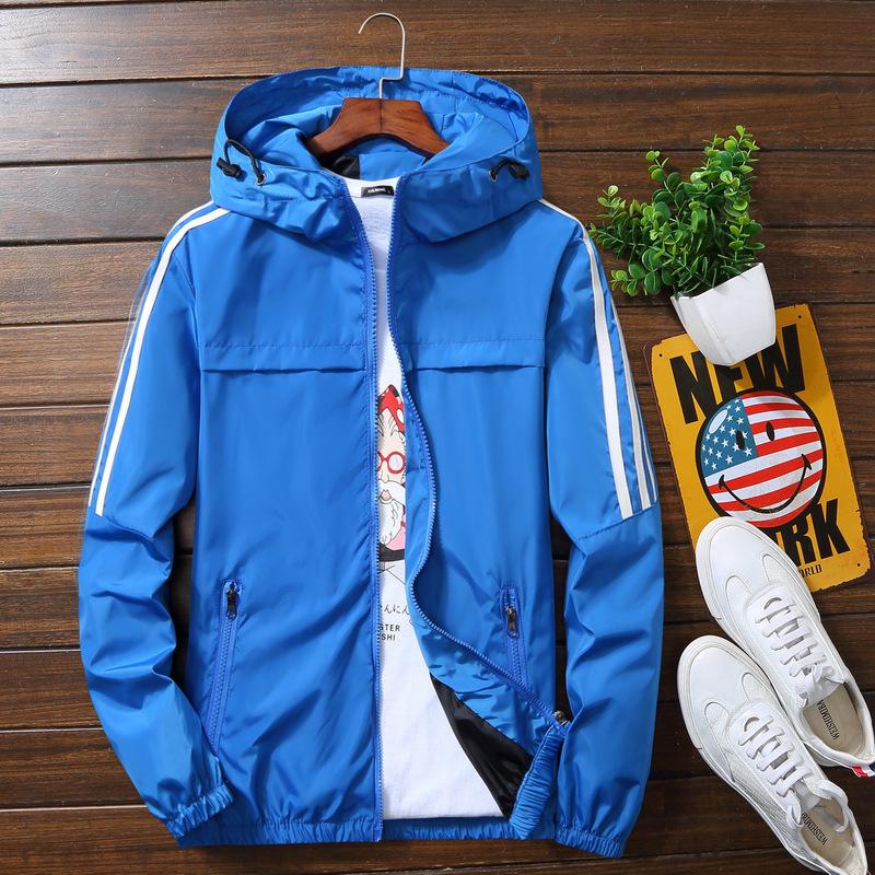 Spring Jacket Men Spring and Autumn Korean Version of The Trend of Handsome Students Sports Men's Jacket Casual On Clothes