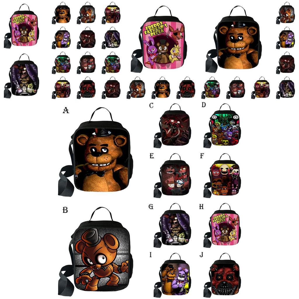 Универсальная сумка-холодильник Five Nights At Freddy's для детей и взрослых с ручкой