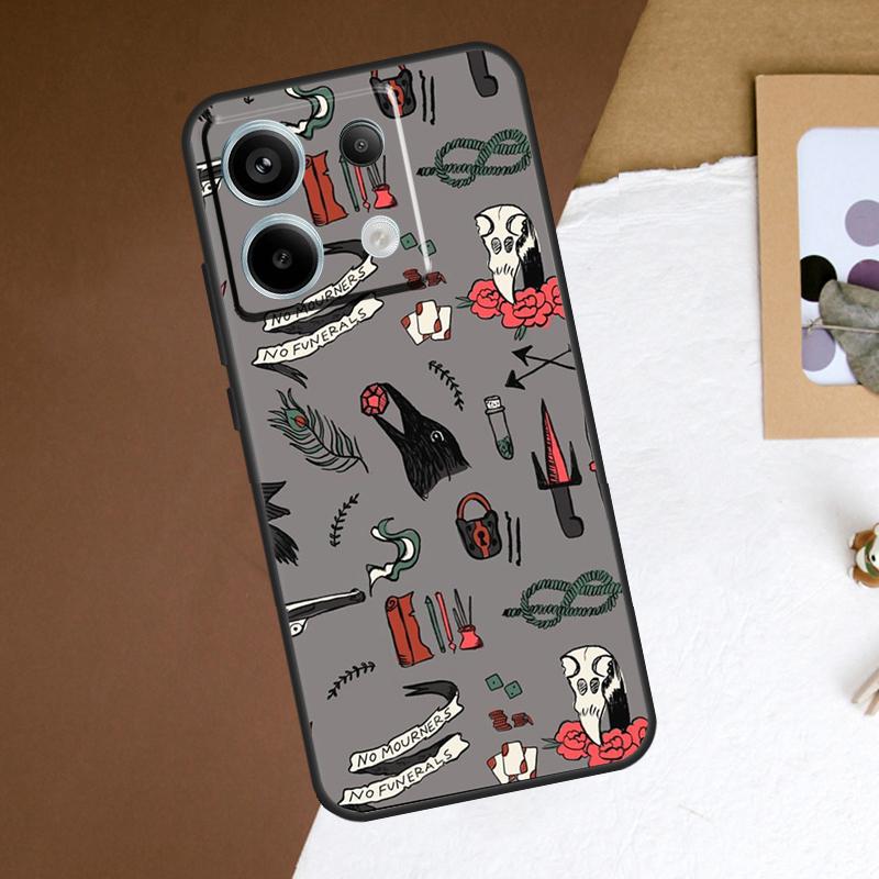 Чехол Six Of Crows Цитаты для Xiaomi Redmi Note 13 11 9 10 12 Pro Plus 9S 10S 11S 12S Redmi 13C 9C 10C 12C