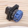 Lw26-20 C02/1 Вкл/Выкл Поворотный Кулачковый Переключатель 2 Положения 2 Полюса 4 Клеммы 220В 20А Для Мотора Водяного Насоса Станка Питание
