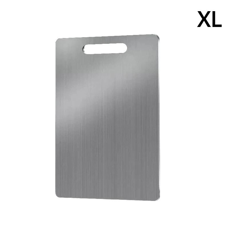 Stainless Steel Cutting Board Food Grade Heavy Duty Chopping Board for Home Kitchen Professional Chefs Cooking Use