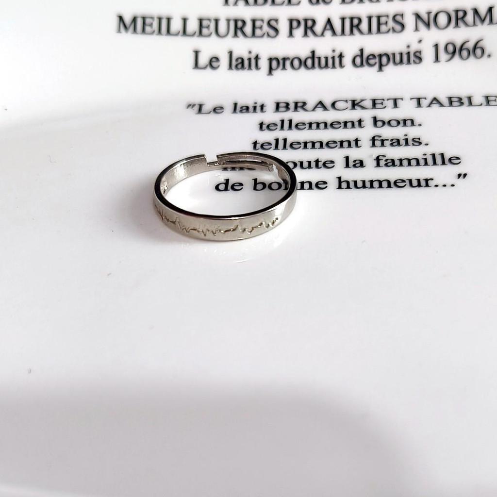 Модное универсальное открытое регулируемое женское кольцо для ЭКГ на указательный палец