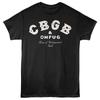 CBGB - Logo - American Classics - Front Print Black Adult Short Sleeve T-Shirt