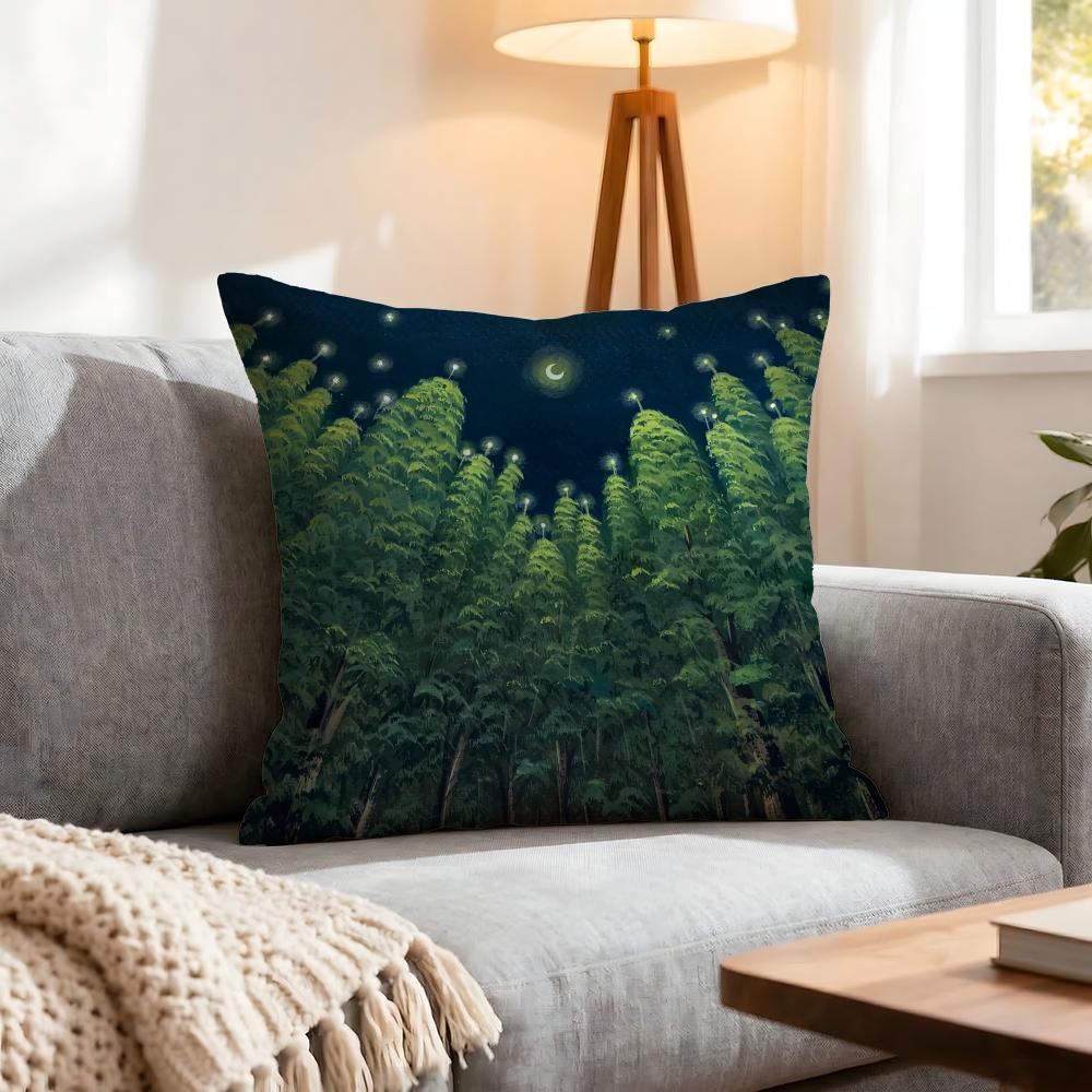 Star Mulgil Kim Cushion Cover 1Pcs Decorative Covers Soft Cushion Case For Sofa Couch Decor 40X40 45X45 Pillowcases