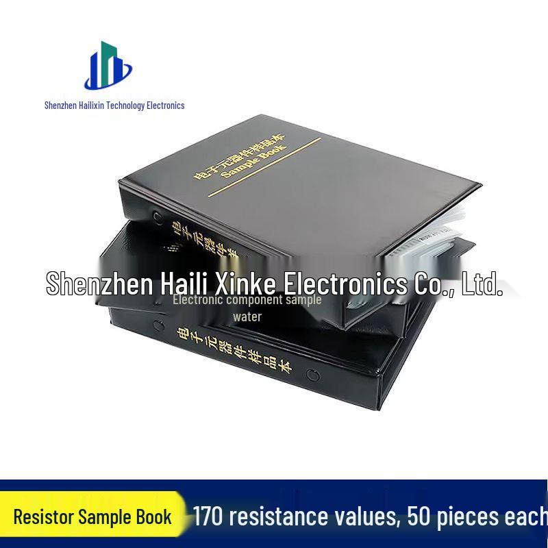 0402 Образец резистора SMD: 170 номиналов, по 50 штук каждого, всего 8500 штук, допуск ±1%.