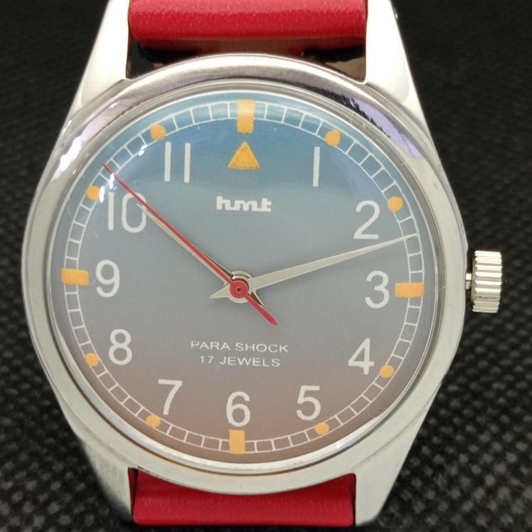 USED HMT WINDING INDIAN MENS MECHANICAL WATCH A318253-1 Sku610c-a318253