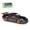 1/24 WELLY Porsche 911 GT3 RS 997 суперкар сплав автомобиль симулятор модель литья под давлением игрушечный транспорт для мальчиков на день рождения собирать игрушки подарки